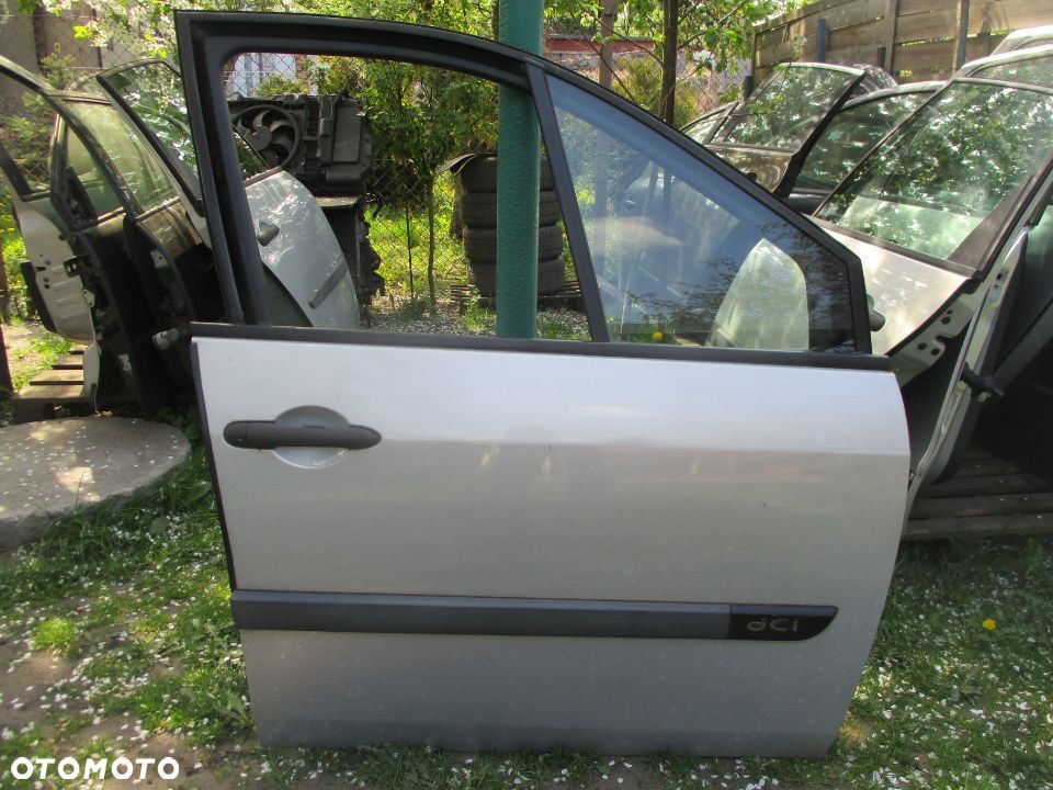 Drzwi przednie prawe Renault Scenic 2 NV632 bez malowania - 1