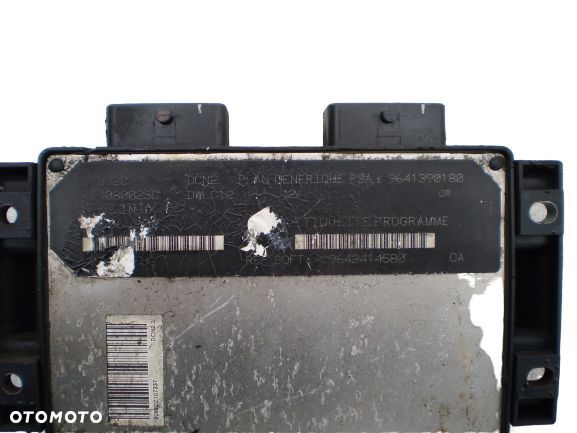 komputer silnika citroen peugeot 1,9 9642414580 - 3