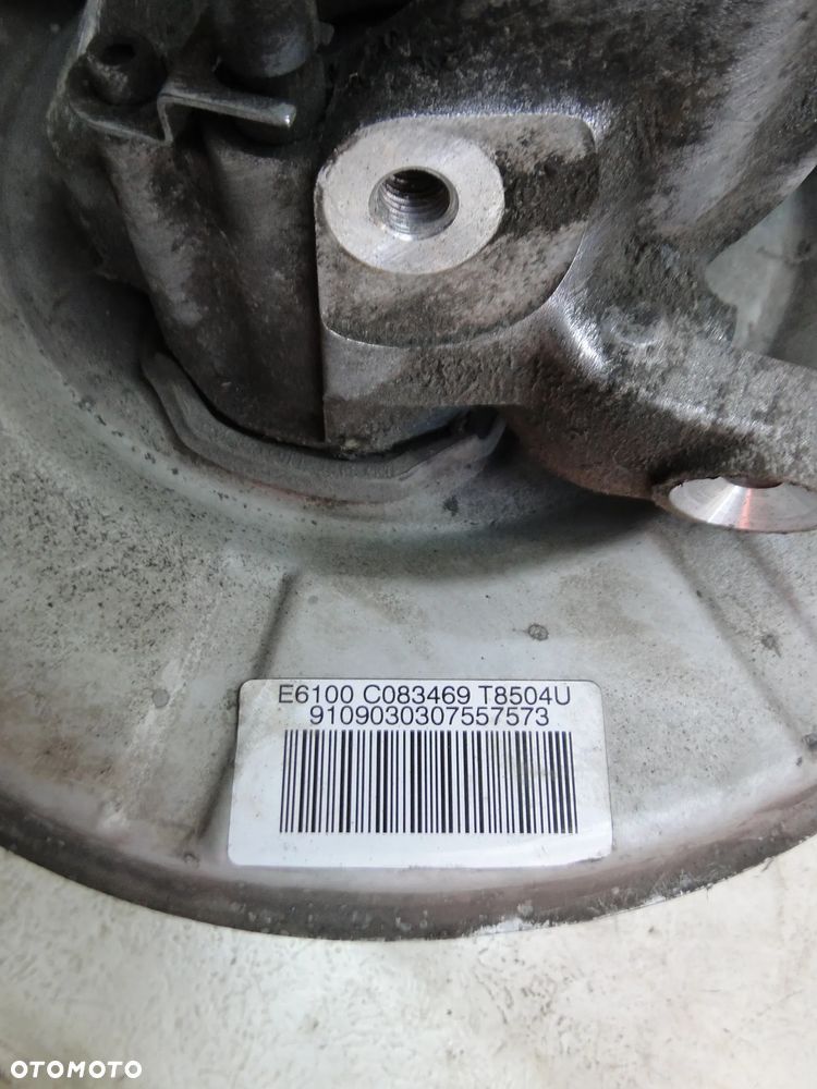 BMW 5 E60 E61 PIASTA ZWROTNICA ZACISK TARCZA LEWA TYŁ TYLNA 2.0D EUROPA - 5