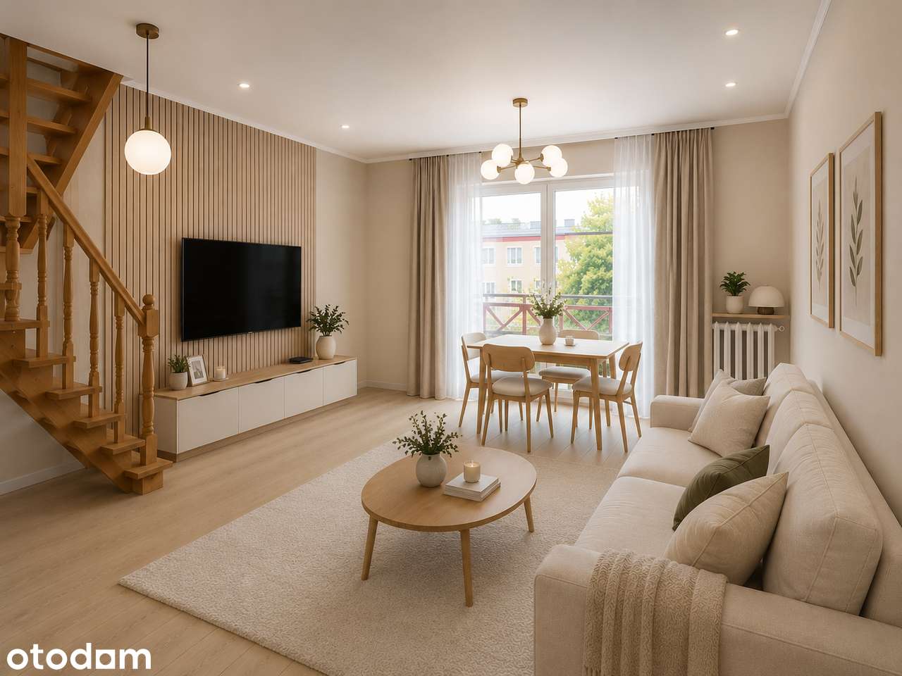 4 Pokojowe Mieszkanie po Remoncie | Dwu-poziomowe |72,5 m2 Przytulne