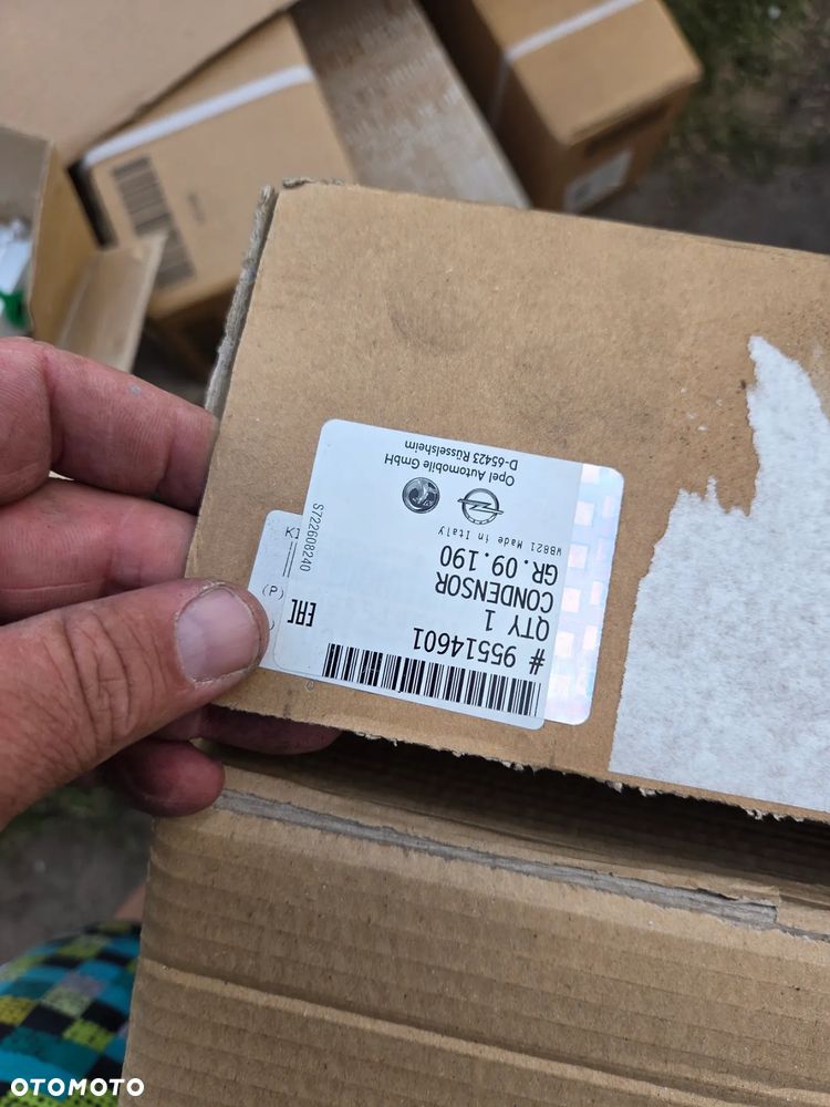 Skraplacz chłodnica klimatyzacji Opel Corsa D 95514601 Alfa Romeo Giulietta Mito FIAT BRAVO II Punto  LANCIA DELTA III - 6