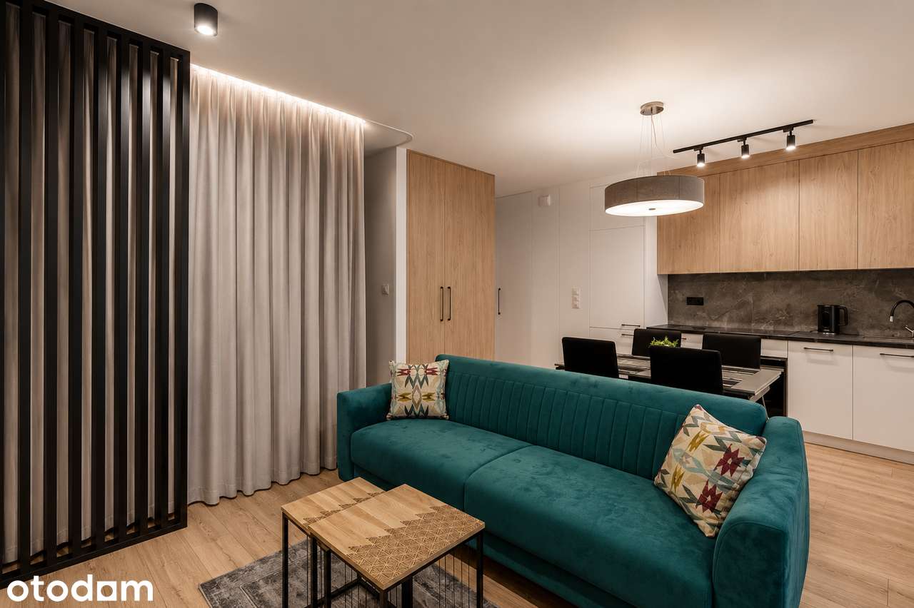 Nowe 36 m² | strefa sypialniana | klimatyzacja | ogródek | garaż