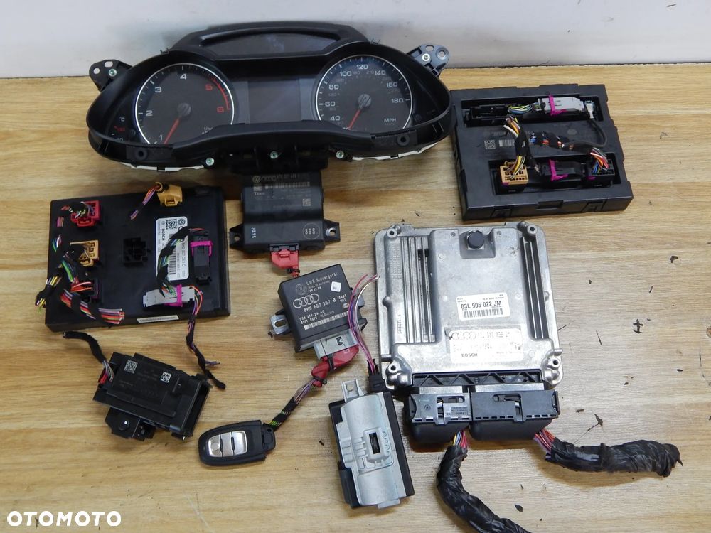 Zestaw startowy sterownik 2.0 TDI Audi A4 B8 A5 8T Q5 08-16 Łuków części - 1