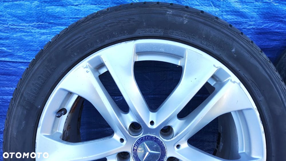 FELGA ALUMINIOWA ALUFELGA A2124011000 8J 17 CALI ET48 OPONA MOHAWK M112 245/45/17 245/45R17 245 45 17 MERCEDES W212 W207 - 2
