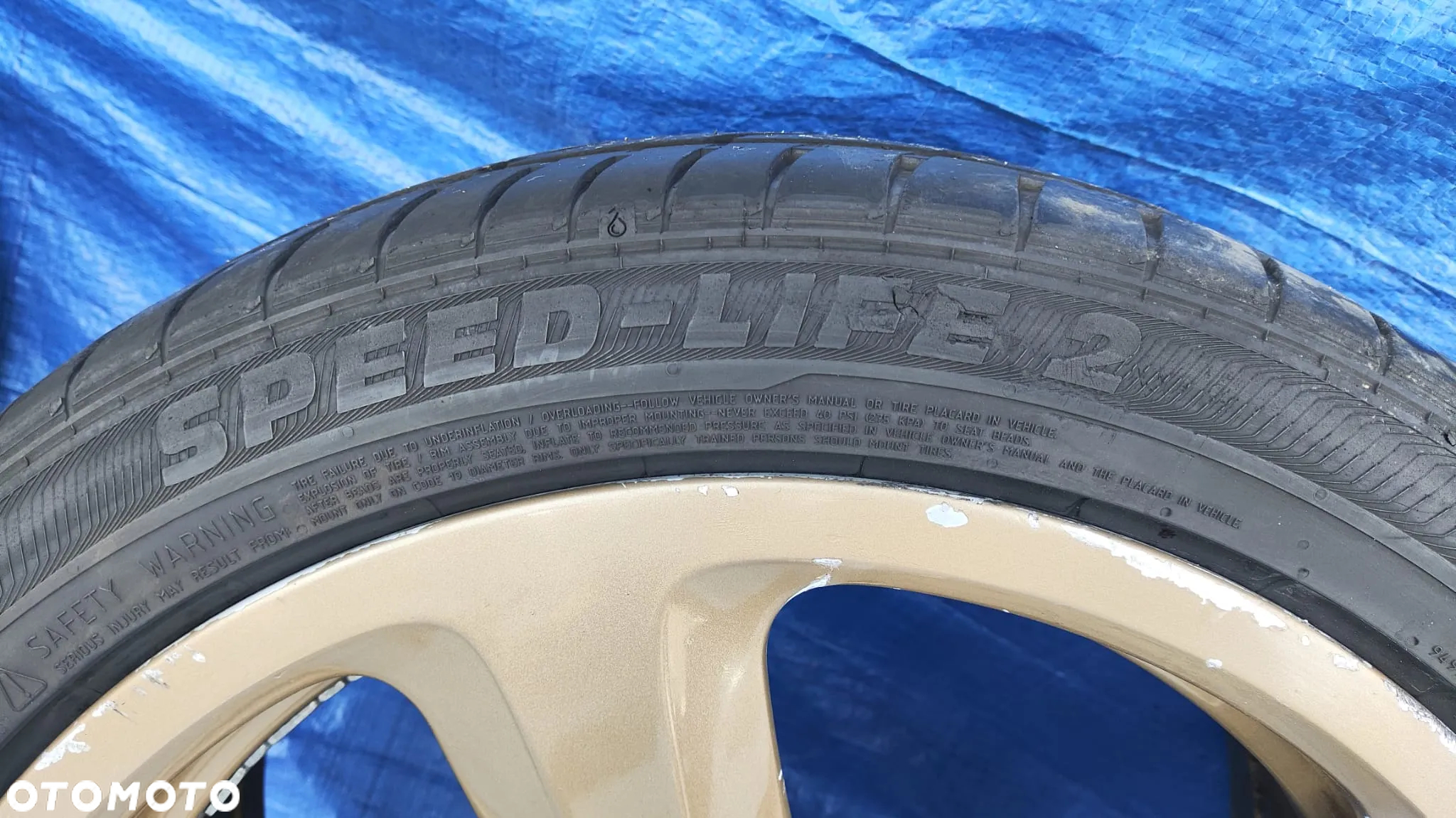 KOŁA FELGI ALUFELGI STYLING 249 5x120 8.5J 9J 19 ET14 ORYGINALNE 6777353 6777354 OPONY 245/40R19 275/35R19 BMW E63 E64 LCI LIFT - 8