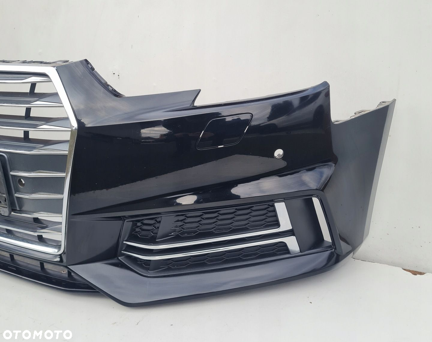 ZDERZAK PRZÓD PRZEDNI AUDI A4 B9 S LINE KOLOR LY9B - 3