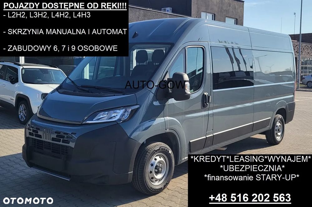 Fiat Nowy Ducato L3H2/L3H3 brygadówka 7-miejscowa! - 1