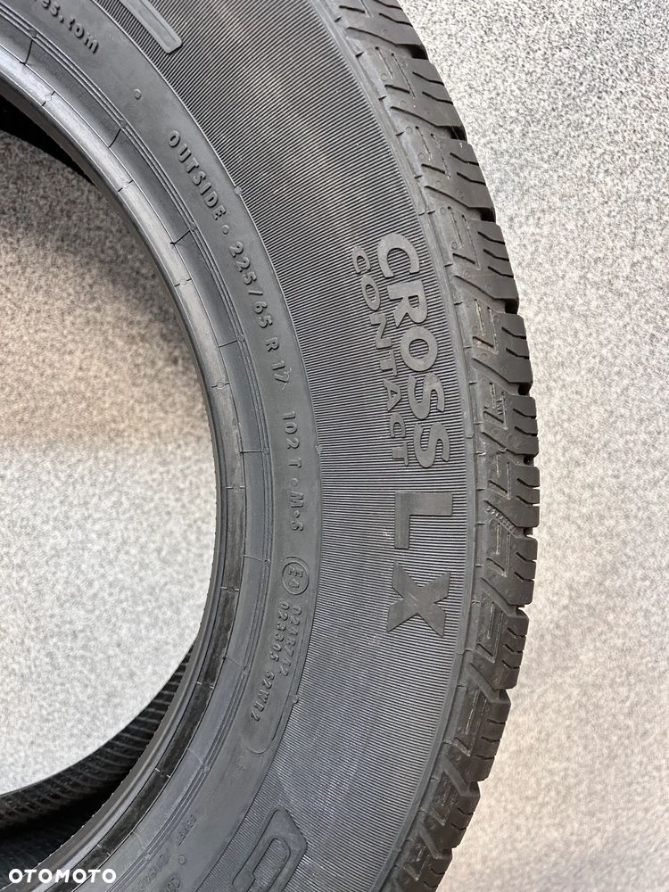 1 OPONA CAŁOROCZNA CONTINENTAL 225/65/17  102T CROSS CONTACT LX , M+S - 8