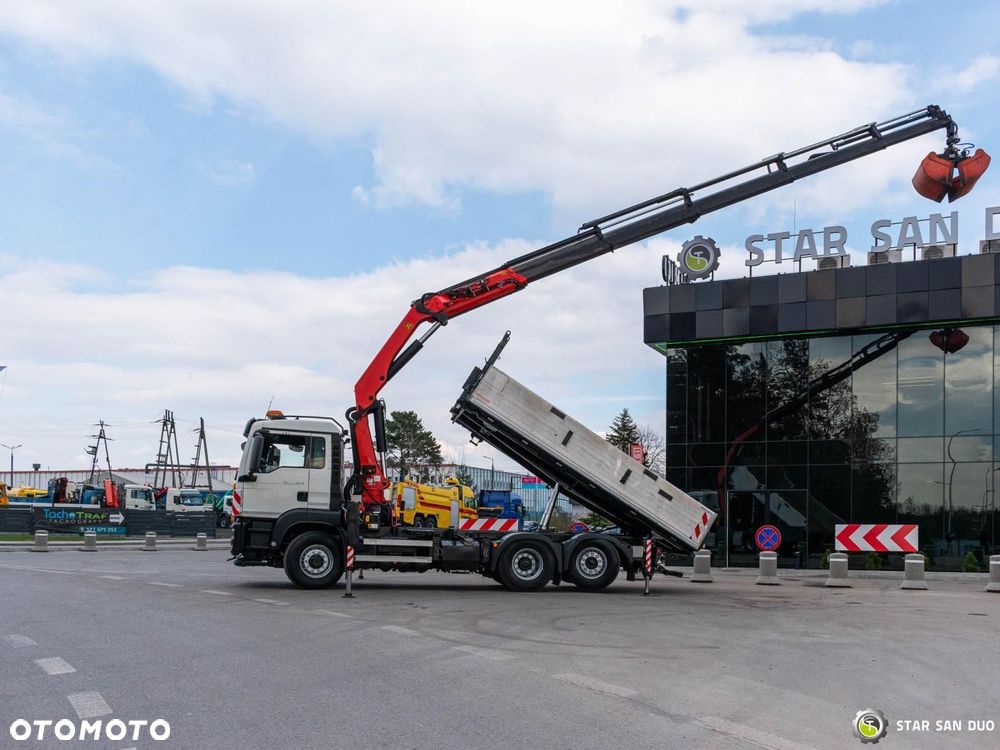 MAN TGS 28.440 6x4H PALFINGER PK 26002 EH HDS Żuraw Wywrotka Chwytak - 8