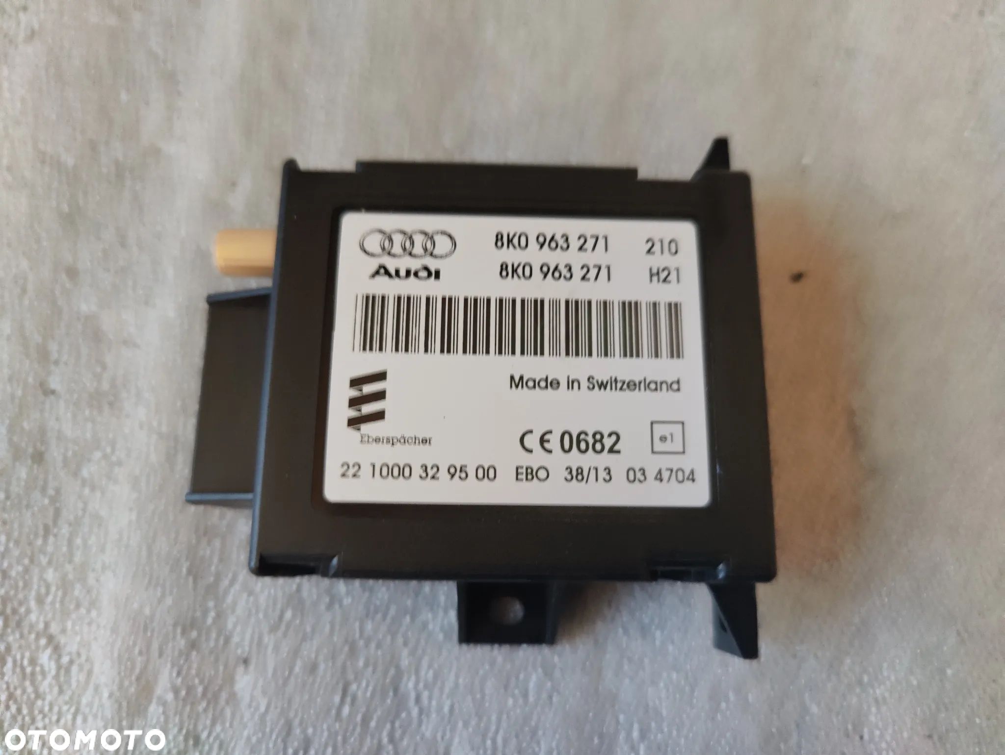 AUDI Q5 8R STEROWNIK WEBASTO 8K0963271 - 1
