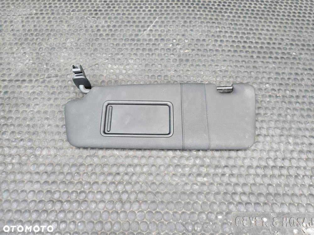 Daszek Słonecznik 8K0857551 8K0857552 Czarne S-Line Oslona Przeciwsloneczna Haczyk Lewa Prawa AUDI A4 B8 - 6