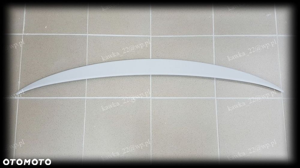 MERCEDES W213 SPOILER LOTKA NA KLAPĘ AMG PODKŁAD! - 2