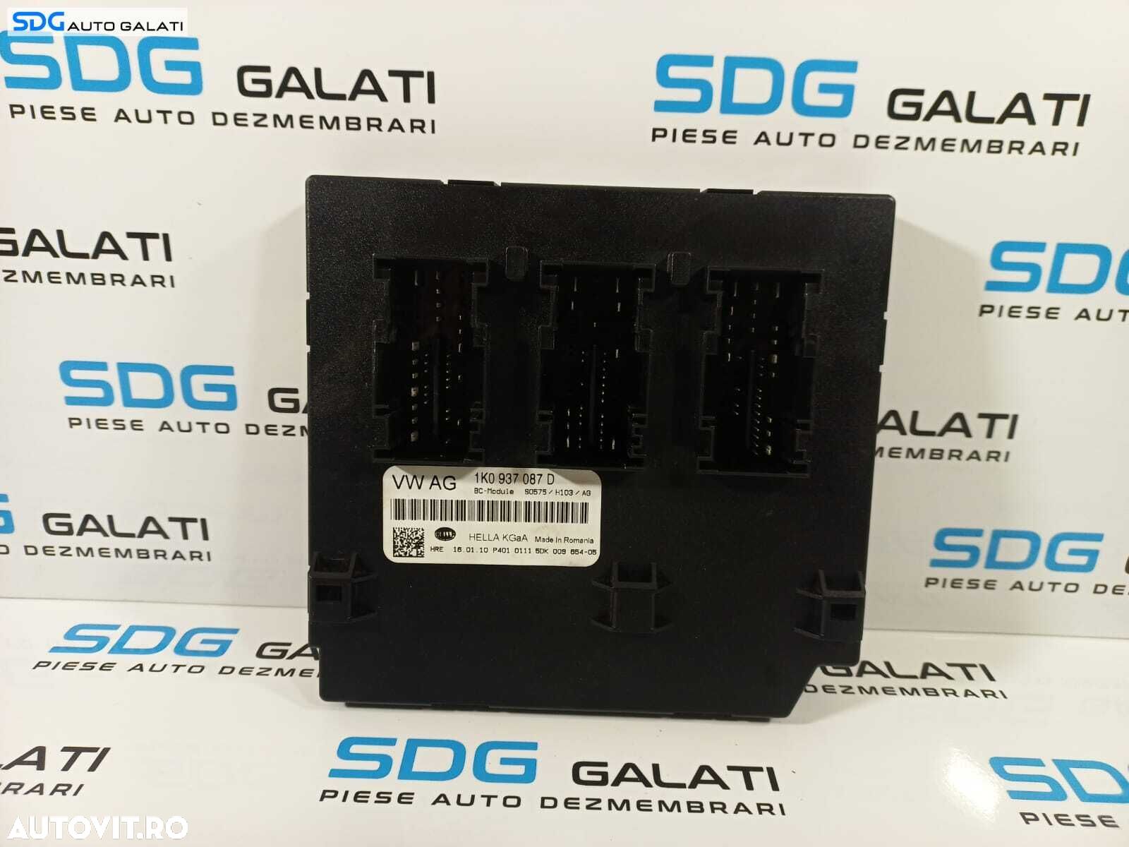Unitate Modul Calculator Confort Comfort BCM Volkswagen Golf 6 Plus 2008 - 2014 Cod 1K0937087D [L1824] - 1