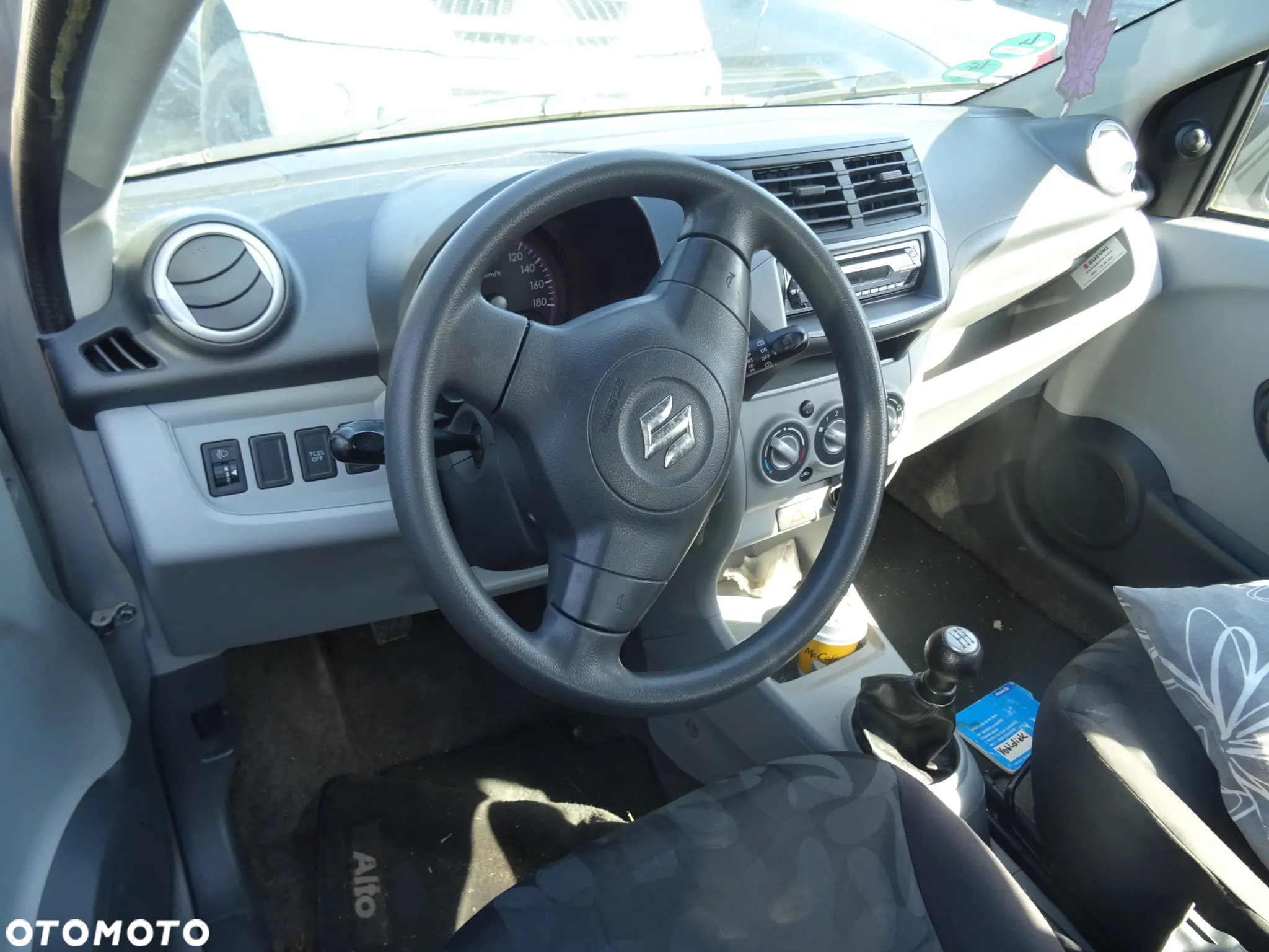 Suzuki Alto 2009 lakier(Z2S) na części maska drzwi klapa zderzak - 5
