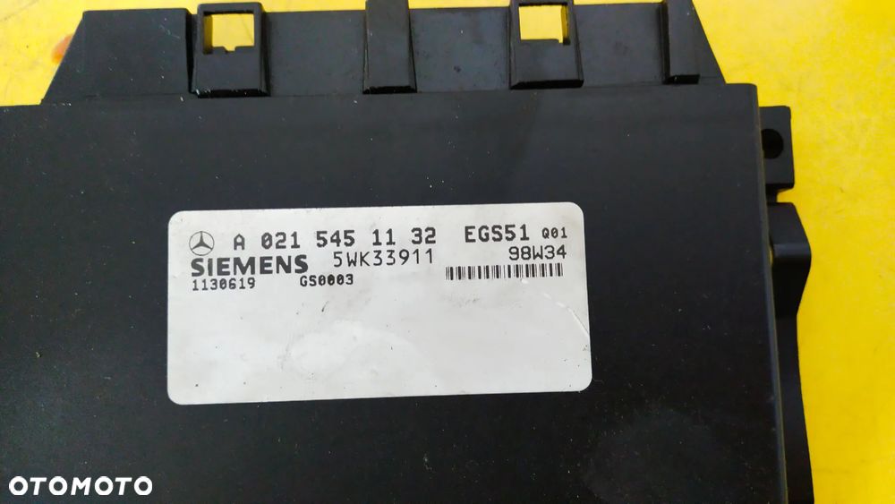 MERCEDES W210 STEROWNIK SKRZYNI BIEGÓW A0215451132 - 2