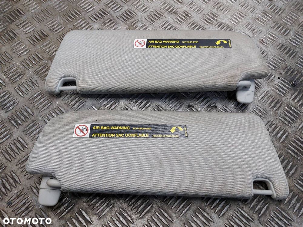 OSŁONA PRZECIWSŁONECZNA LEWA +  PRAWA AUDI A7 4G 4G0857551 4G0857552 - 5