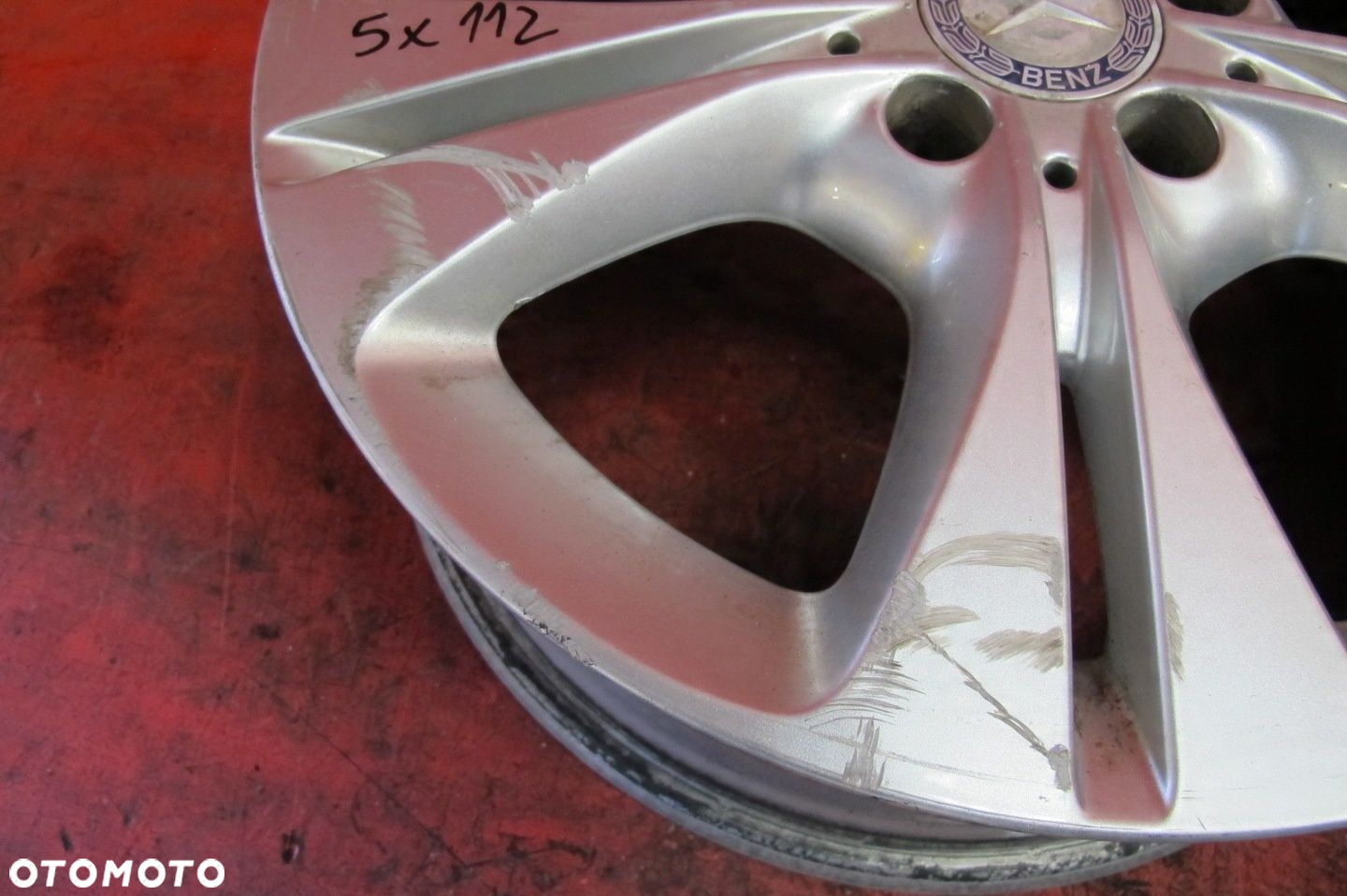 MERCEDES C-KLASA W204 W205 FELGI ALUMINIOWE 17 7J ET48.5 5x112 KOMPLET - 6