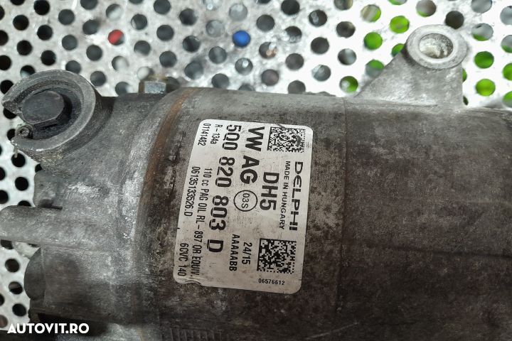 Compresor AC 5Q0820803D Seat Ibiza 4 [2th facelift] 6J [2015 - 2017] - 4