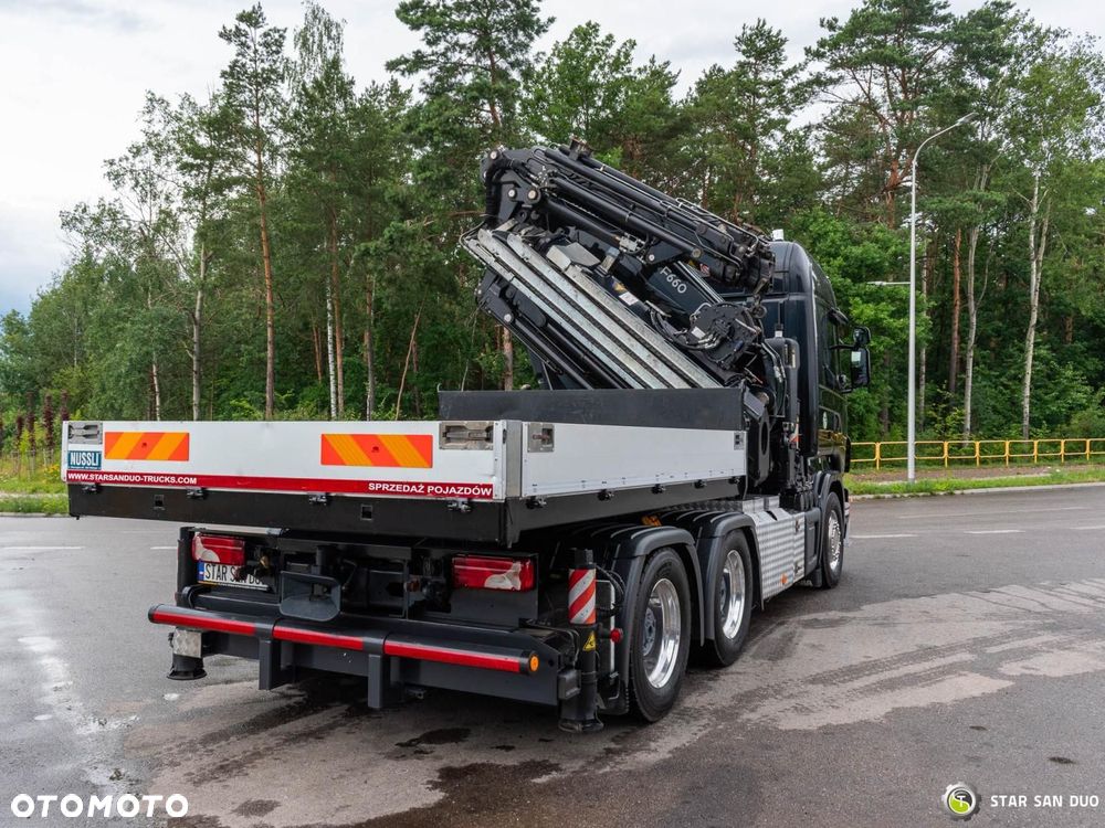 Scania R480 6x4 FASSI F660RA.2.26 HE-DYNAMIC HDS Żuraw Fly Jib Siodło - 13