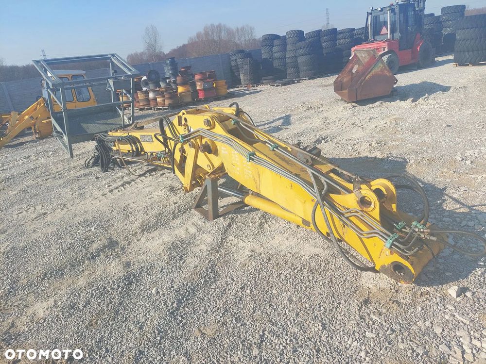 Ramię Paus teleskop-długość 570 cm + 430 cm teleskop 3 razy wysuwany Kosz Paus ze sterowaniem podnośnik zwyżka Wysięg teleskopowy - 4