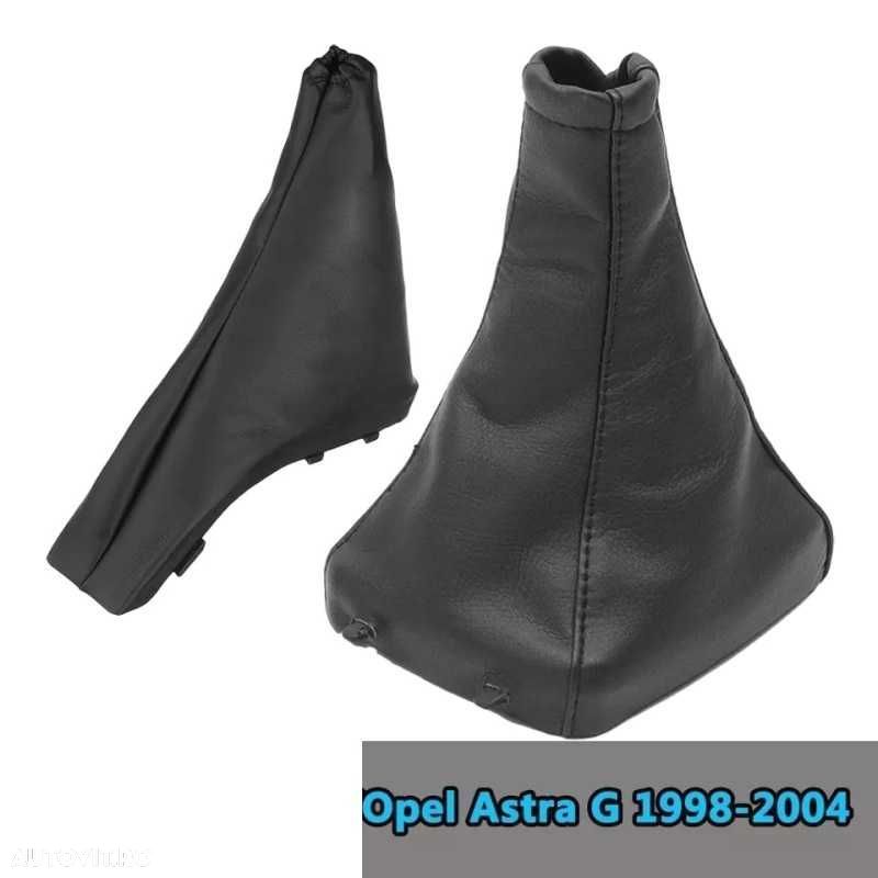 Nuca schimbator cu 5 viteze Opel Astra G cu manson si husa frana mana - 4
