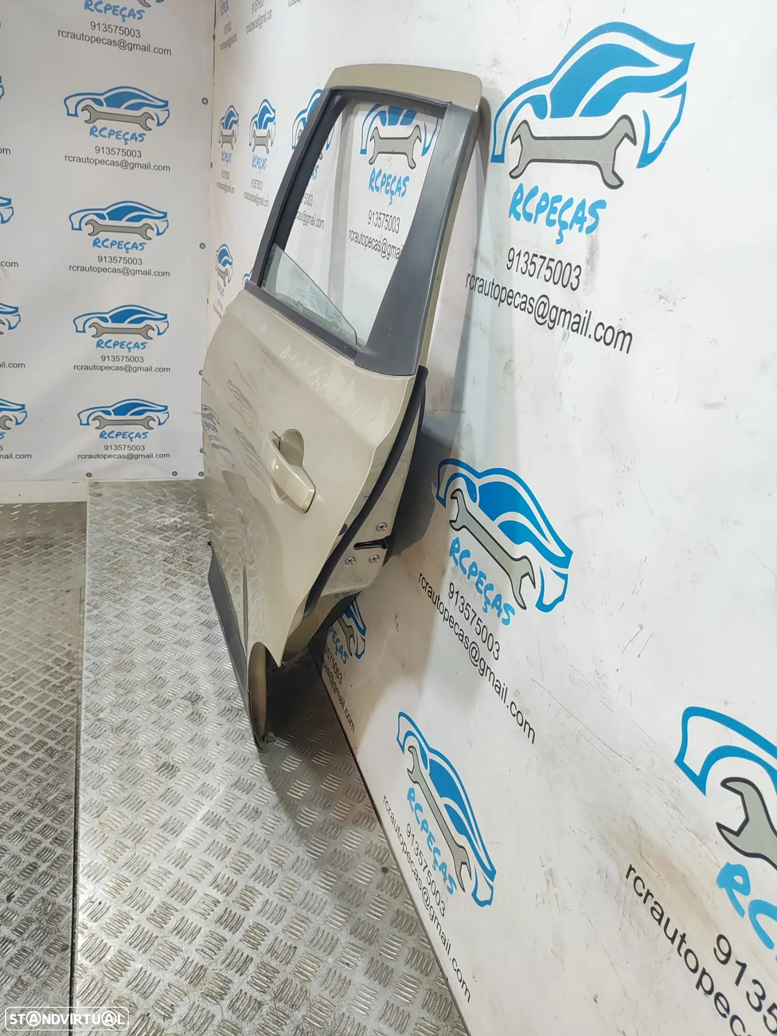 Porta Traseira Esquerda NISSAN QASHQAI J10 Fecho Elevador Motor Puxador Vidro - 5