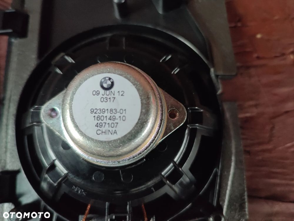 BMW F10 / F10N / F11 / F11N / F39 / F45 / F46 / F48 ORYGINALNE GŁOŚNIKI ŚREDNIOTONOWE STEREO LEWY / PRAWY O NR. 9 169 691 / 8 715 683 OEM W BDB STANIE - 10
