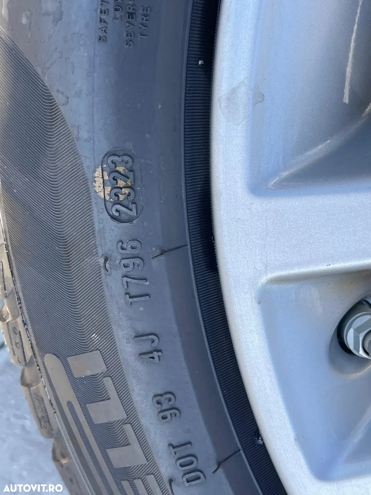 Jante Bmw seria 5 G30, originale, 18 inch, cu anvelope iarna - 5