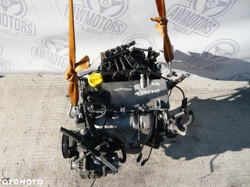 SILNIK DACIA LOGAN 1.6 8V K7M710 2009 ROK - 1