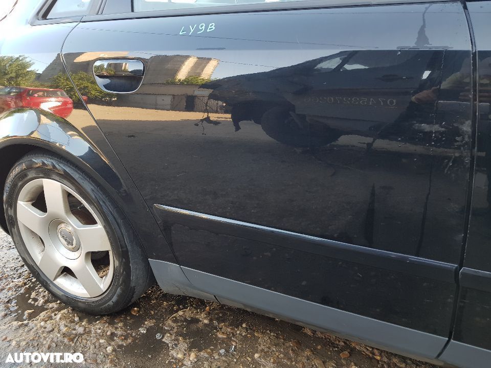 Usa / Portiera Dreapta Spate Audi A4 B6 Berlina 2001 - 2005 Cod Culoare LY9B - 2