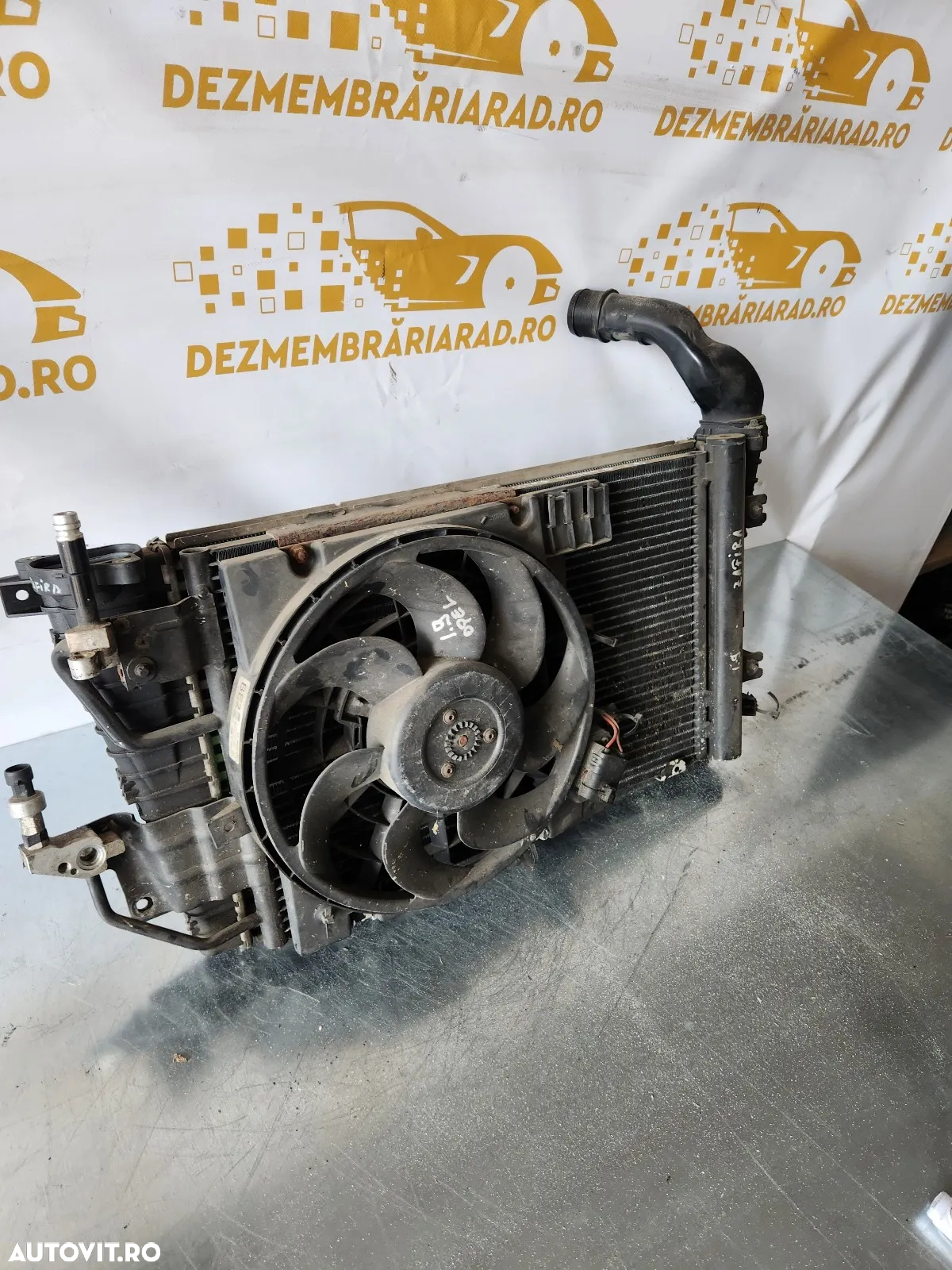 Radiator Apa Clima Termocupla Electroventilator Opel Astra H Zafira B 1.9 Cdti - 4