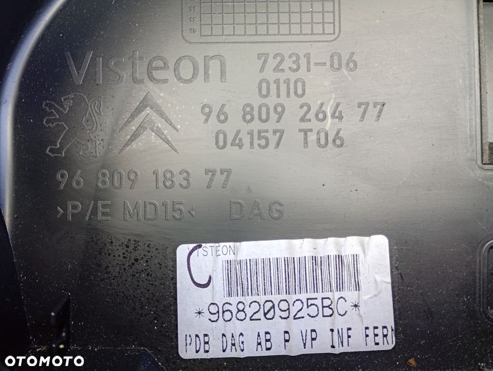 konsola deska rozdzielcza schowek półka citroen berlingo II peugeot partner II 08-18r europa - 16