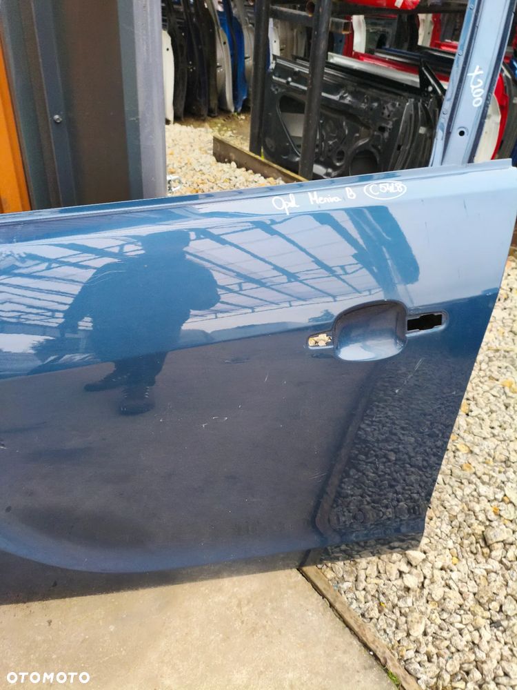 OPEL MERIVA B DRZWI LEWE PRZEDNIE POZNAŃ GIEŁDA X200 - 2