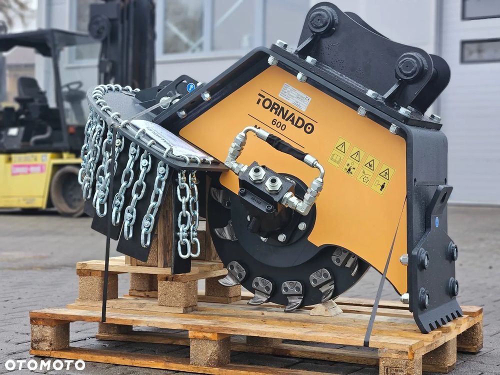 Frezarka do pni Tornado 600 do koparek 9-13 ton - 5