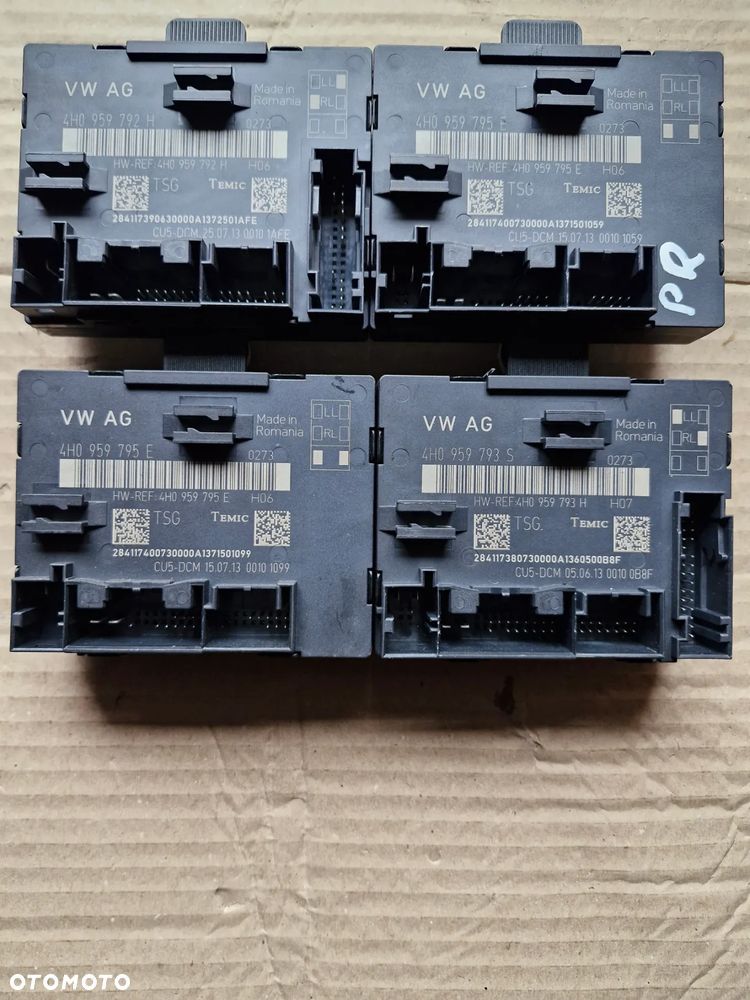 AUDI A8 D4 MODUŁ STEROWNIK DRZWI 4H0959792H - 1