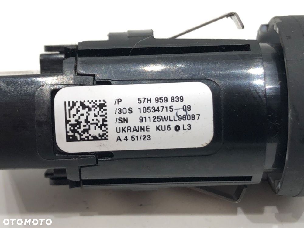 PRZYCISK START STOP - 73.00 PLN - SKODA SUPERB IV Kombi (NZ5) 2023 - 2.0 TDI 110 kW [150 KM] olej - 3