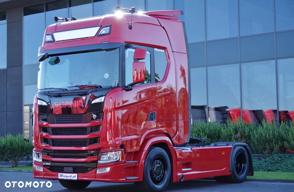 Scania R 450 / RETARDER / KLIMA POSTOJOWA  / SKÓRY / PO KONTRAKCIE SERWISOWYM