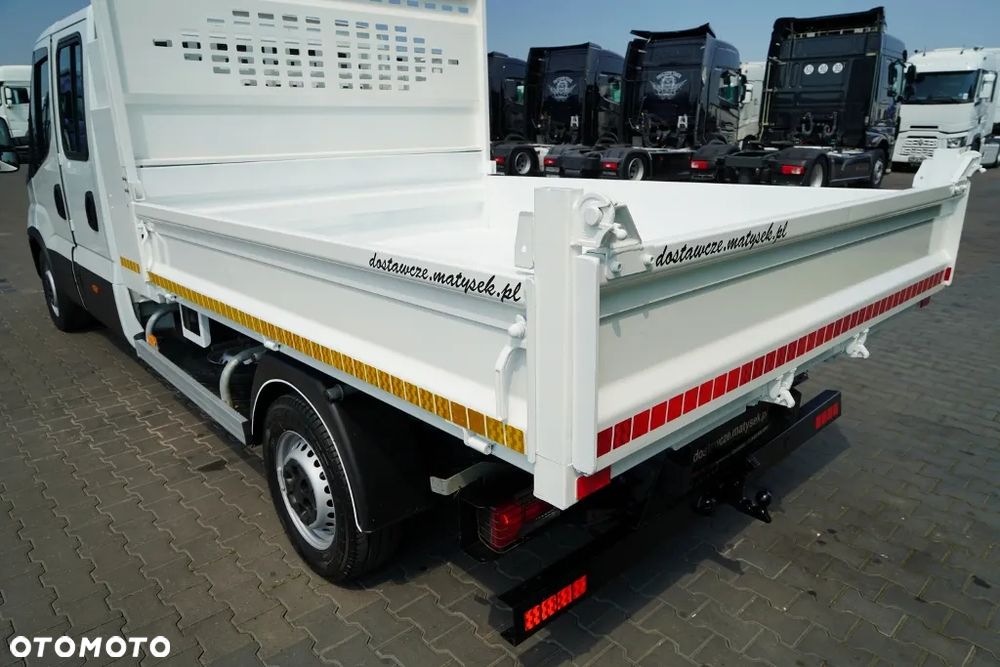 Iveco DAILY 35-140 / WYWROTKA ALUMINIOWA / BRYGADÓWKA 6 MIEJSC / BLIŹNIAK / MANUAL / SPROWADZONA / EURO 6 - 19