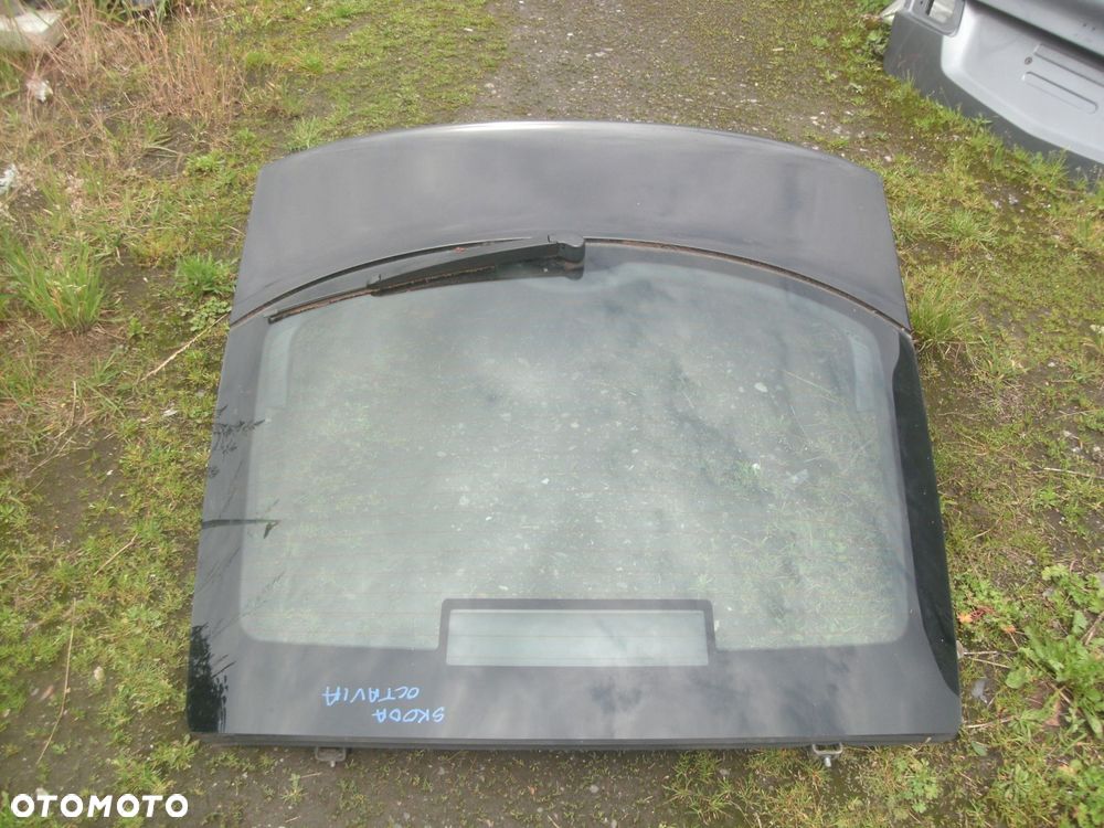 klapa tyŁ z szyba skoda octavia ii hb lak.9910 czarna - 2