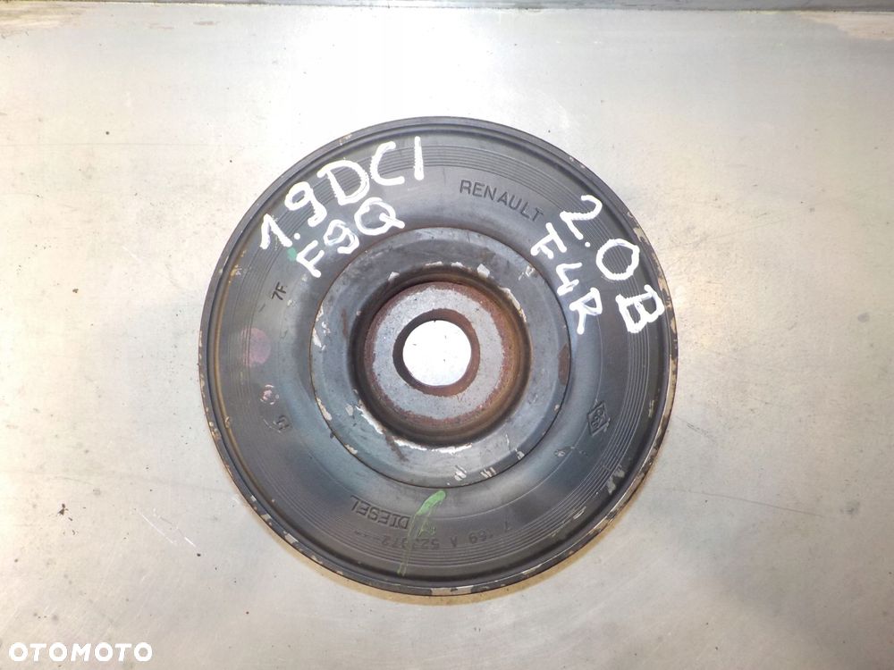RENAULT LAGUNA II KOŁO PASOWE WAŁU KORBOWEGO 1.9 DCI F9Q 2.0 B F4R - 1