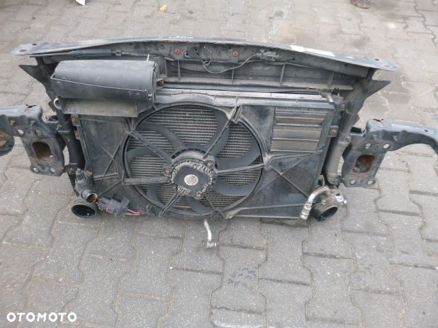 PAS PRZEDNI WZMOCNIENIE CZOŁOWE WENTYLATOR CHŁODNICA INTERCOOLER KOMPLETNY SKODA OCTAVIA II 1.9 TDI - 13
