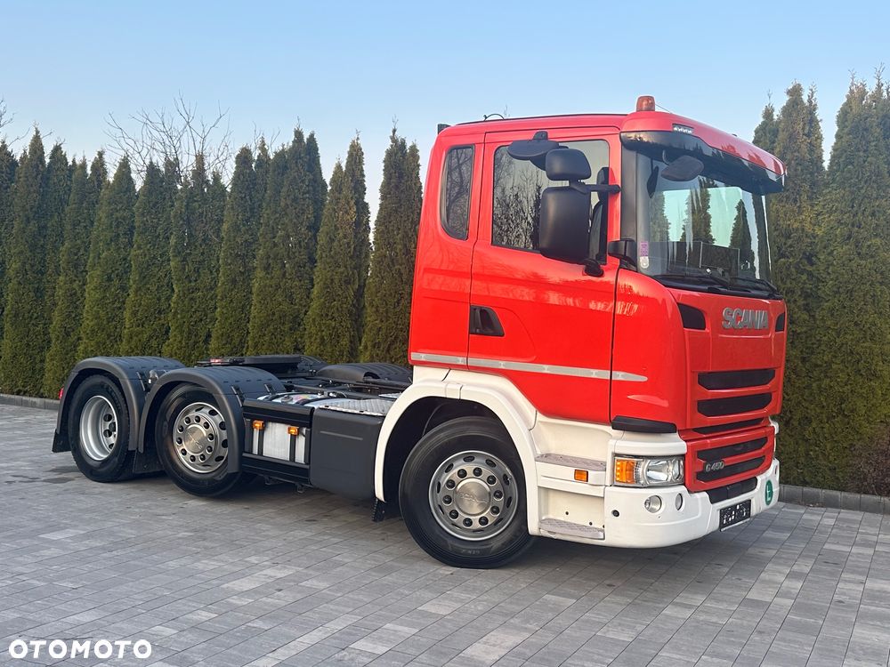 Scania / G450 / 6X2 / PUSHER / Oś-Skrętna-Podnoszona / - 8