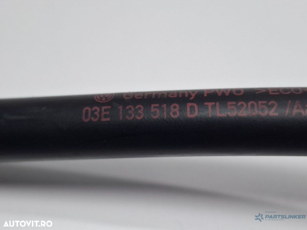 Conducta legatura aer VOLKSWAGEN POLO 9N_ 2001 - 2012 12V AZQ, BME 03E133518D - 2