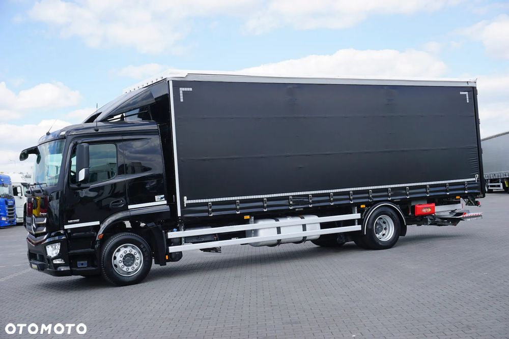 Mercedes-Benz ACTROS / 1835 / ACC / E 6 / FIRANKA + WINDA / 21 PALET / DŁ. 8,4 M - 3