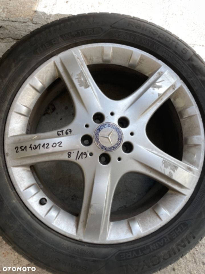 19 felga MERCEDES R 251 ML GL oryginał 1644011202  et60 - 6