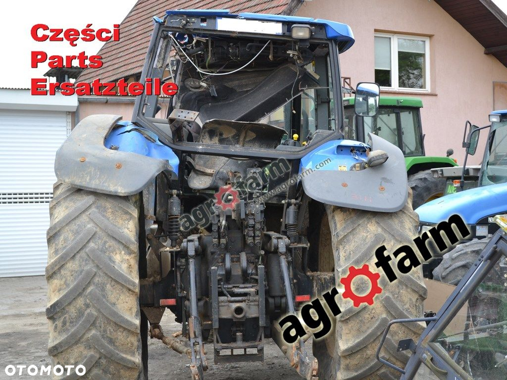 New Holland TM190 części, skrzynia biegów, silnik - 3