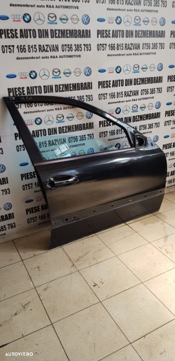 Usa Portiera Dreapta Fata Mercedes E Class W211 Neagra Livram Oriunde In Tara - 4