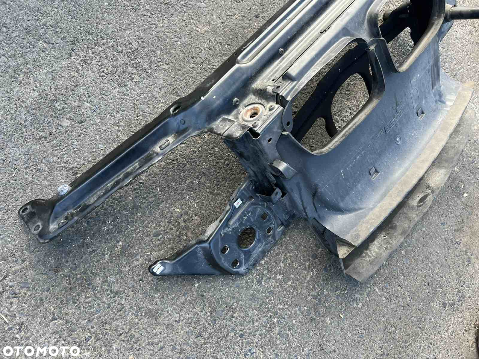 Pas przedni wzmocnienie czołowe Bmw e46 wlot zamki linki - 2