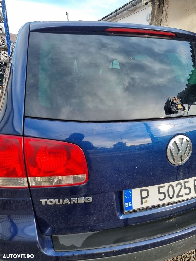 Haion Cu Luneta Volkswagen Touareg 7L 2003 - 2006 SUV 4 Usi Dark Blue (1460) - 2