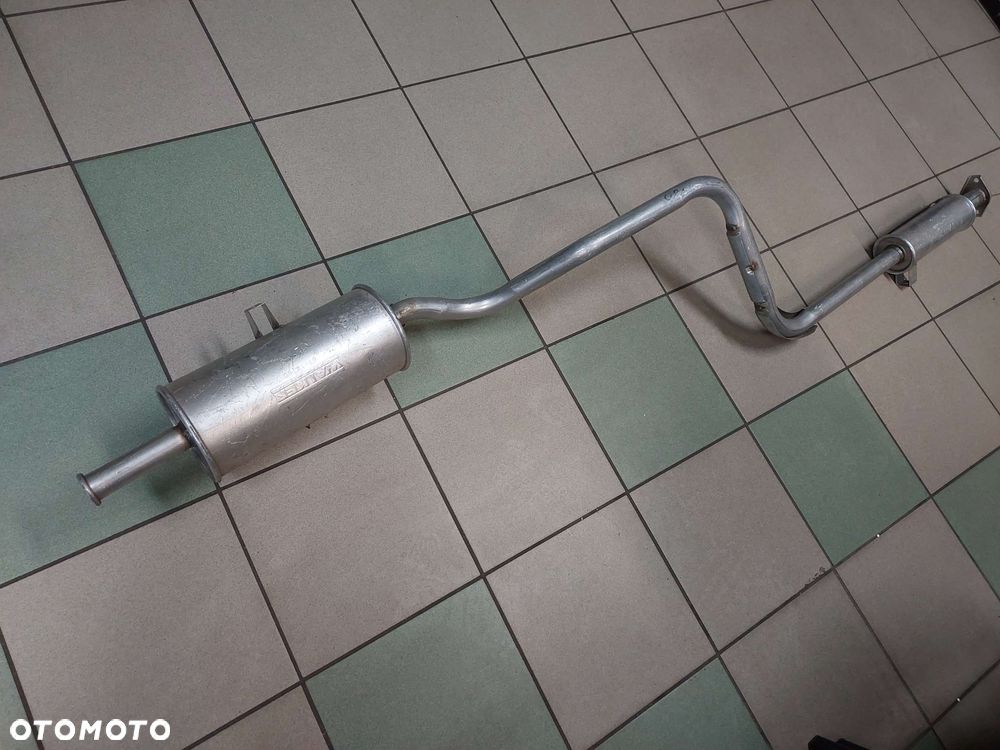 TŁUMIK końcowy plus środkowy  SUZUKI SWIFT 1.0 50-54 KM 08/86 - 09/88 hatchback 50 km - 2